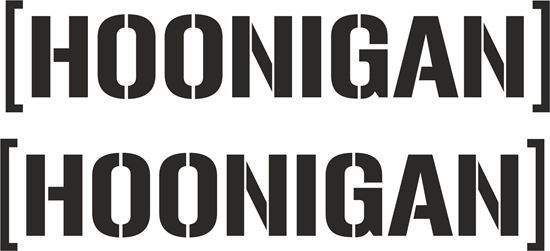 Picture of Hoonigan  Decals / Stickers