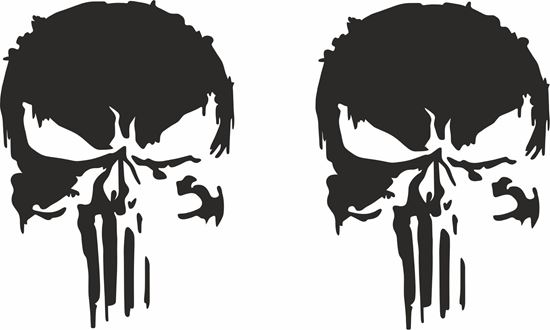 Picture of Punisher Decals / Stickers