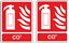 Picture of Fire Extinguisher CO2  Stickers