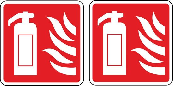 Picture of Fire Extinguisher  Stickers