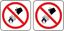 Picture of No Fire Bucket Stickers