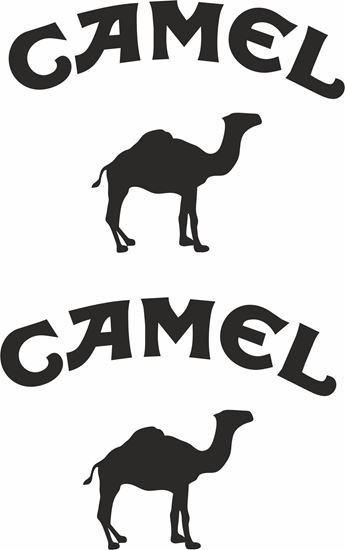 Picture of Camel Decals / Stickers