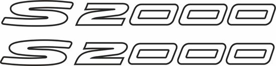 Picture of S2000 Decals / Stickers