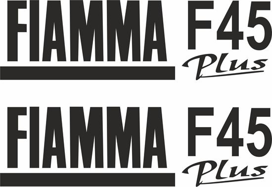 Picture of Fiamma F45 Plus Decals  / Stickers