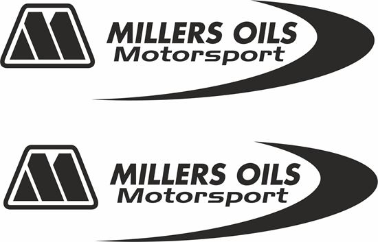 Picture of "Milllers Oils..."  Decals / Stickers