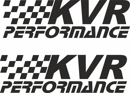 Picture of "KVR Performance"  Decals / Stickers