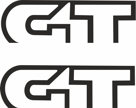 Picture of Opel Corsa A GT replacement side Door Decals / Stickers