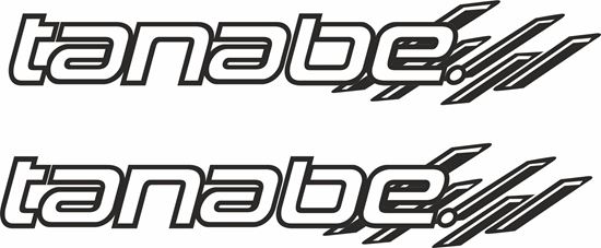 Picture of "Tanabe"  JDM Decals / Stickers