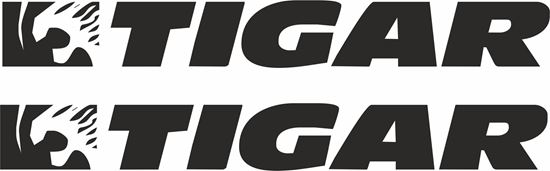 Picture of "Tigar" Decals / Stickers