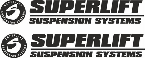 Picture of "Superlift Suspension" Decals / Stickers