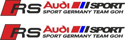 Picture of "Audi Sport Team GOH" Decals / Stickers