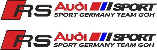 Picture of "Audi Sport Team GOH" Decals / Stickers