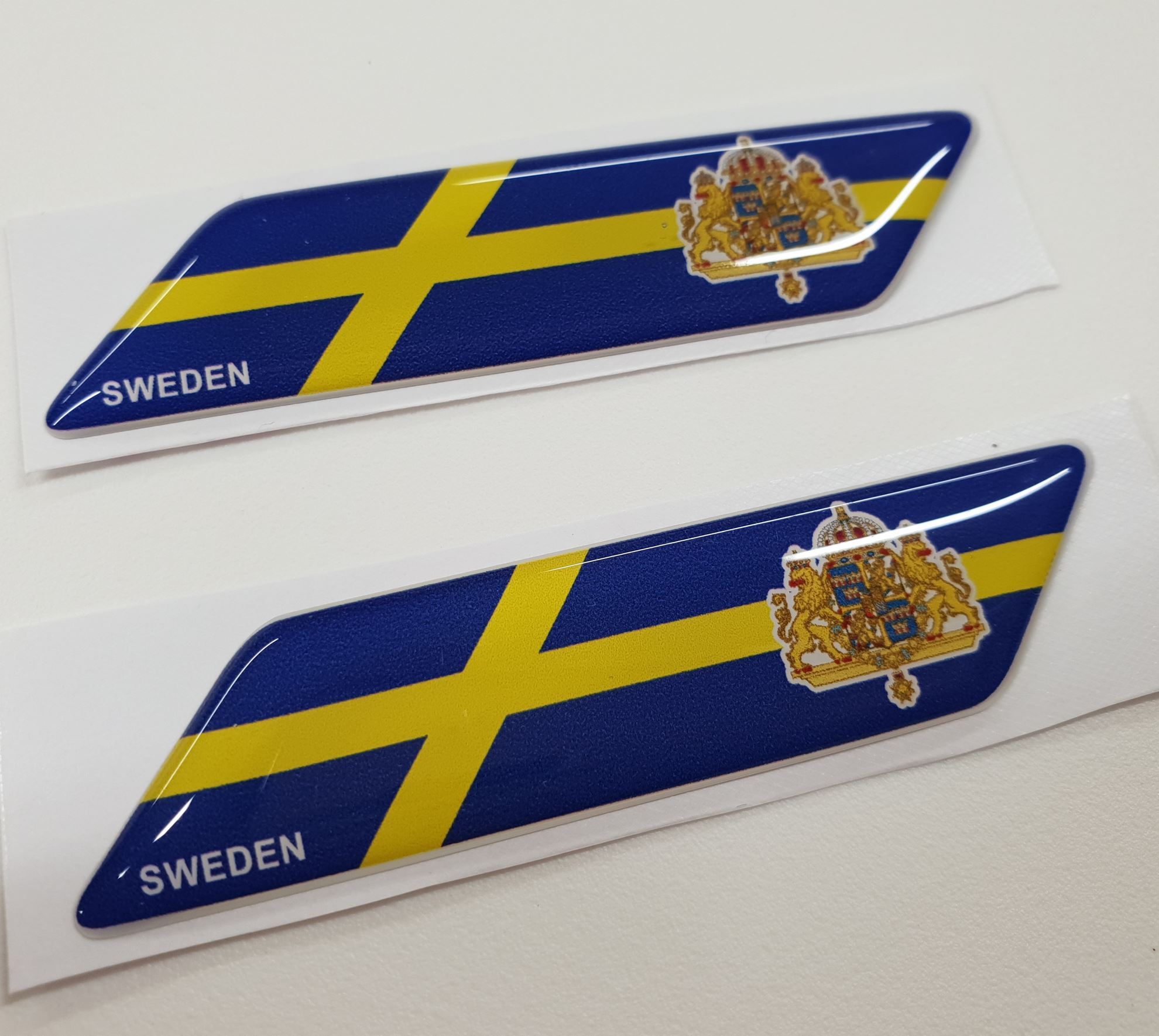 Zen Graphics - Sweden 70mm Exterior Gel Badges