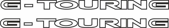 Picture of Corolla Wagan "G-Touring" 1997 - 2002 replacement side Decals / Stickers