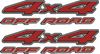 Picture of Nissan Navara / Frontier / Terrano  "4x4 off road" replacement side  Decals / Stickers