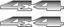 Picture of Chevy Avalanche  / GM  Escalade EXT 2001 - 2013  replacement side bed Decals / Stickers