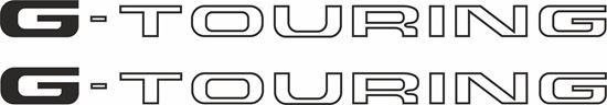 Picture of E100 Wagan G-Touring 1997 - 2002 replacement side Decals / Stickers