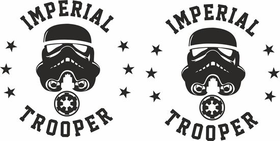 Picture of Star Wars "Imerial Trooper"  Decals / Stickers