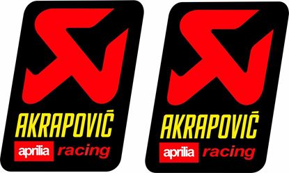 Picture of Aprilia Racing  Akrapovic Decals / Stickers