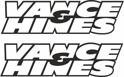 Picture of "Vance & Hines"  Decals / Stickers