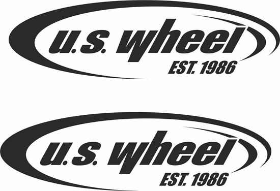 Picture of "U.S. Wheel" Decals / Stickers