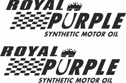 Picture of Royal Purple Oil Decals / Stickers
