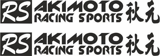 Picture of "RS Racing Sports Akimoto" Decals / Stickers