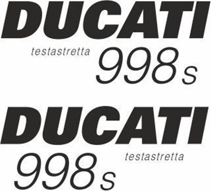 Picture of 998s Testastretta Decals / Stickers
