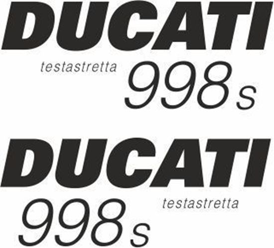 Picture of 998s Testastretta Decals / Stickers
