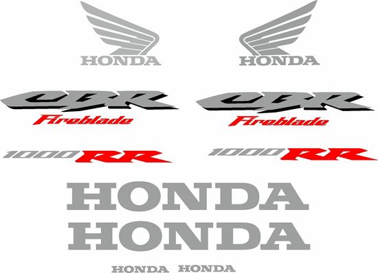 Picture of Honda CBR 1000RR Fireblade 2004  Decals / Stickers