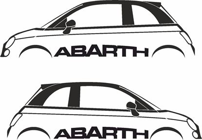 Picture of Fiat 500 / 595 Abarth Decals / Stickers