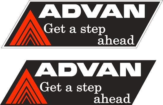 Zen Graphics - Advan Get a Step Ahead Decals / Stickers