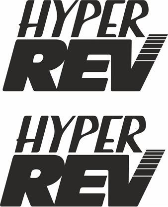 Picture of "Hyper Rev" Decals / Stickers