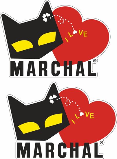 Picture of I Love Marchal Decals / Stickers