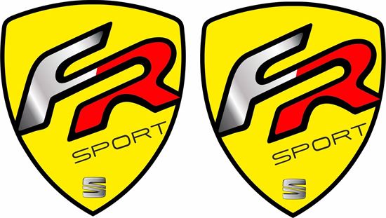 Picture of Seat "FR" wing Decals / Stickers