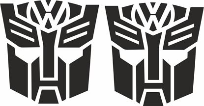 Picture of VW Transformer Decals  / Stickers