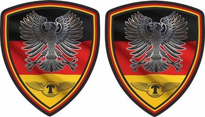 Picture of Transporter Deutschland Decals / Stickers