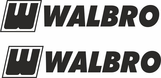 Picture of "Walbro" Decals / Stickers