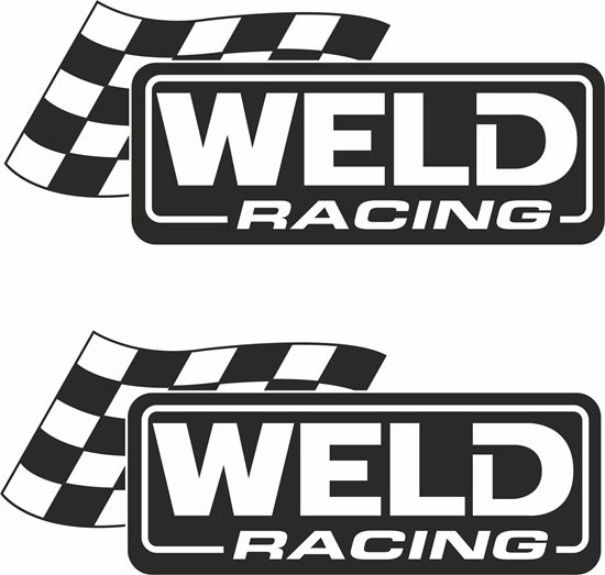 Picture of "Weld Racing"  Decals / Stickers