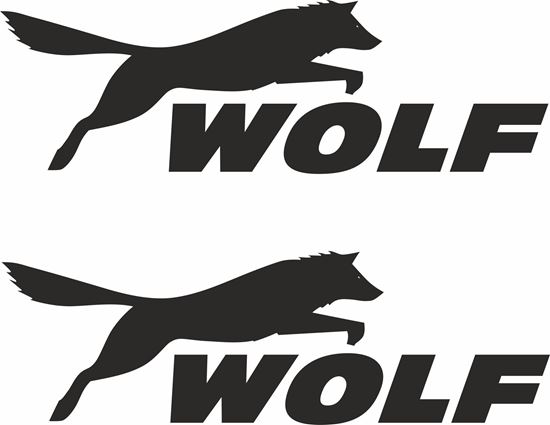 Picture of "Wolf" Decals / Stickers