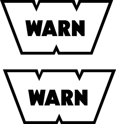 Picture of Warn Decals / Stickers