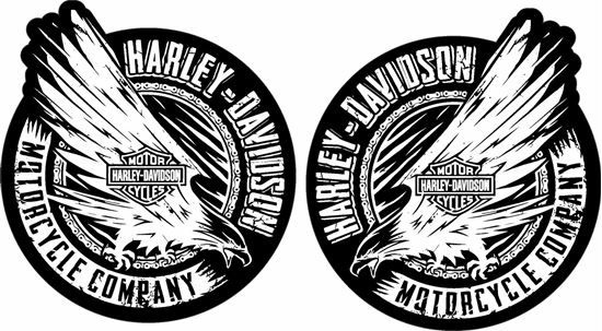 Picture of Harley Davidson Decals / Stickers