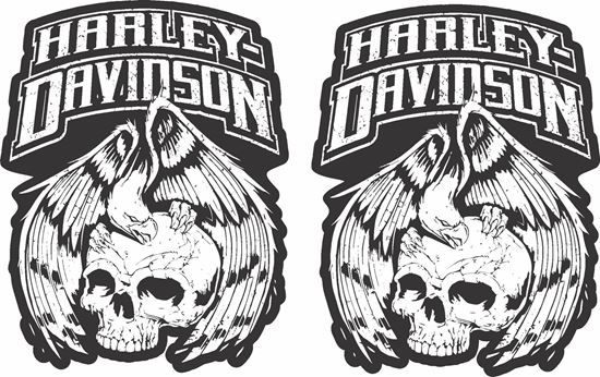 Picture of Harley Davidson Decals / Stickers