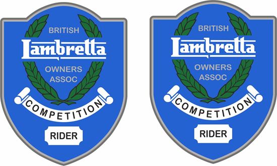 Picture of Lambretta Owners ASSO  Decals / Stickers