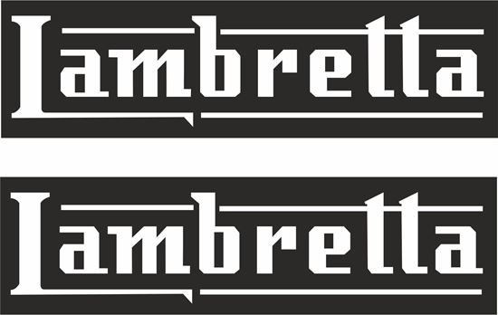 Picture of Lambretta General Panel Stickers