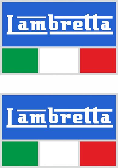 Picture of Lambretta Italia Decals / Stickers