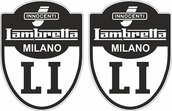 Picture of Lambretta Innocenti Milano LI Decals / Stickers