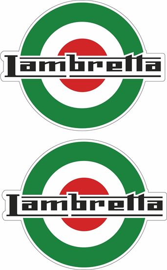 Picture of Lambretta Mod Decals / Stickers