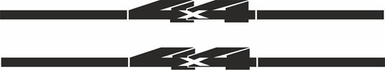Picture of Jeep 4x4 side hood / Panel  Decals / Stickers
