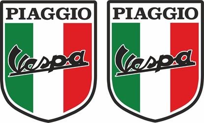 Picture of Vespa Piaggio Italia Decals / Stickers